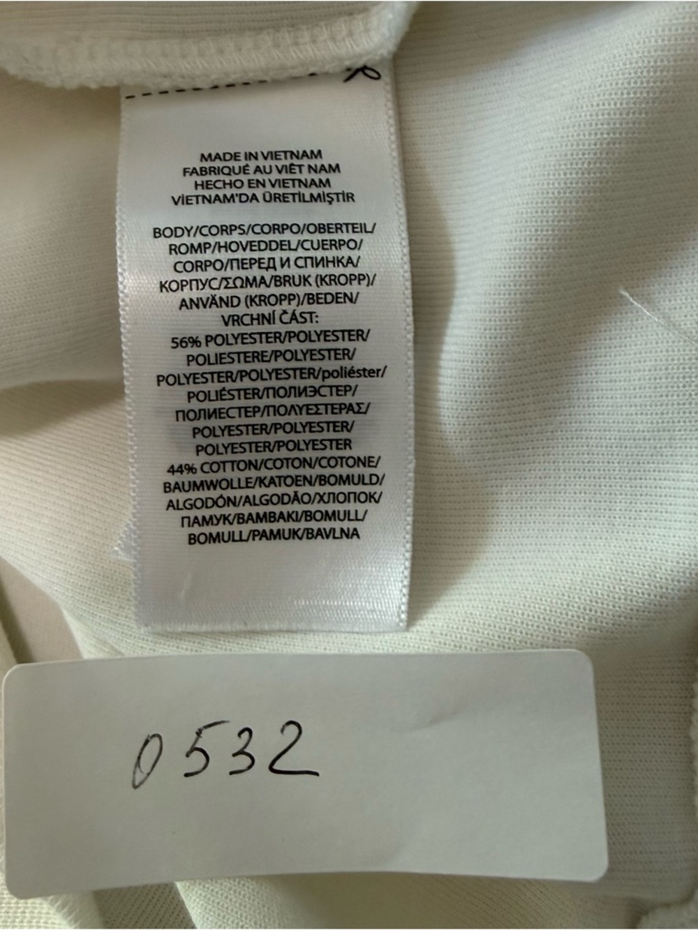 POLO RALPH LAUREN Women White Turtleneck Pullover Leather Shoulder Panels Sz M - Picture 6 of 6